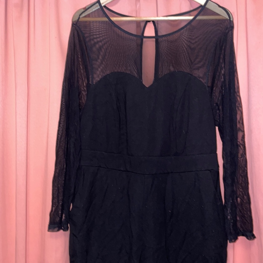 Black romper jumpsuit